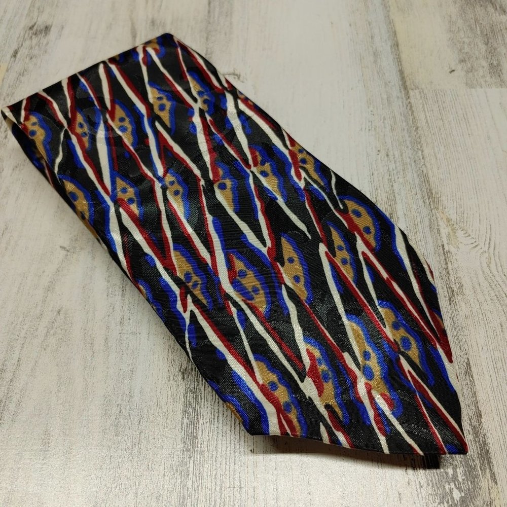 Vintage Camden Court Men's Tie Abstract